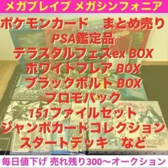 M*a様 ポケカ　まとめ売り PSA 鑑定品 ジャンボカード　ファイルセット
