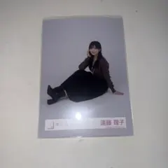 櫻坂46 生写真 遠藤理子 バレンタイン 座り