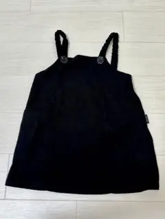Petit main 점퍼 스커트 블랙