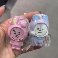 BT21 フォトフレームマスコット　cooky mang