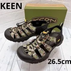 KEEN⭐️26.5cm ニューポートレトロ カモフラージュ サンダル アウトドア