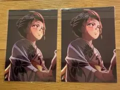 鬼滅の刃 猗窩座再来 無限城編 入場者特典 恋雪 イラストボード 2枚組