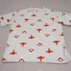 ディズニー ティガー 総柄 半袖Tシャツ ベージュ