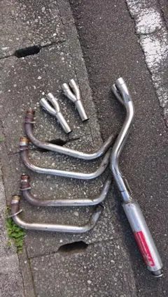 xjr400用番長菅 Amazon | XJR400 番長 【真鍮】 マフラー / XJR400R 4HM用