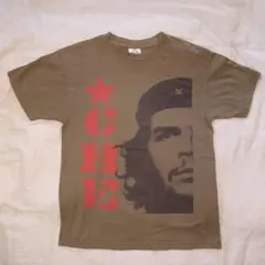チェ・ゲバラ グラフィックTシャツ カーキ