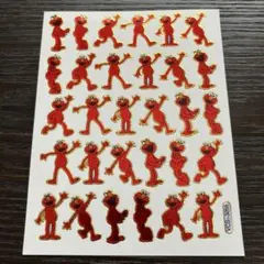 【レア】 セサミストリート エルモ シール ホログラムステッカー