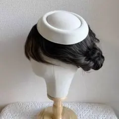 カクテルハット　 花嫁ヘッドドレス　トーク帽　結婚式　和装　ロリータ　コスプレのサムネイル
