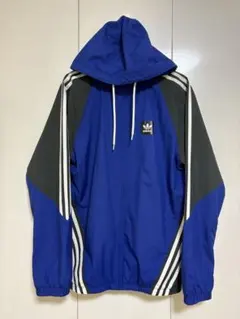 アディダス クリマライト ウィンドブレーカー S/青