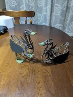 真鍮製 アヒルの置物 オブジェ インテリア