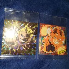 ヒロアカウエハース4 オールマイト&エンデヴァー 2枚セット