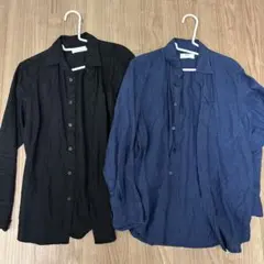 ユニクロ　プレミアムリネンシャツ　2枚セット