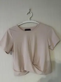 Day Closet ピンク クロップドトップ　M