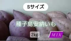 種子島安納いも Sサイズ 2kg MIX