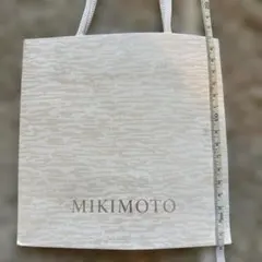 MIKIMOTO ショップ袋 ホワイト