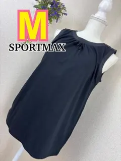 SPORTMAX maxmalaグラデーション ノースリーブ ビジュートップス 