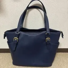LES MUES ネイビー トートバッグ
