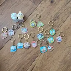 ちいかわ御当地キーホルダー16個セット、フィギア２個