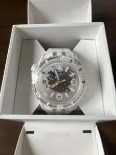 Swatch Scubaqua ホワイト腕時計