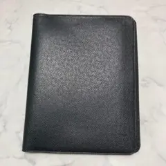 未使用級美品　ルイヴィトン　手帳カバー　ブラック　タイガ　アジェンダ・ビューロー