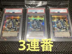 PSA10 25th ブルーアイズホワイトドラゴン 浮世絵 青眼の白龍 3連番