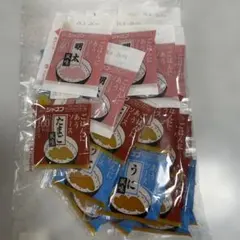 ジャネフ ごはんにあうソース 3種×10個 たまご・うに・明太風味 再度値下げ！