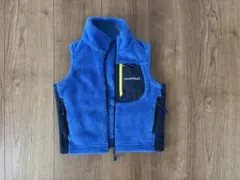 mont-bell キッズ フリースベスト 90cm