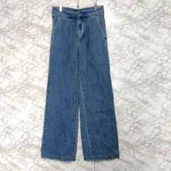 LEVI’S ワイドパンツデニム ハイウエスト カジュアル XS