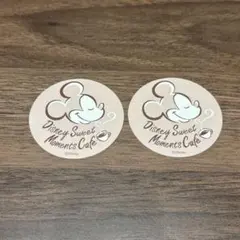 Disney Sweet Moments Cafe ステッカー　2枚セットのサムネイル