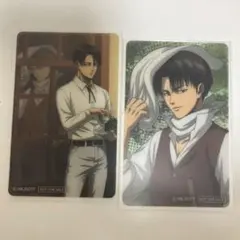 【非売品】進撃の巨人 リヴァイ兵長 カード ポップアップ特典