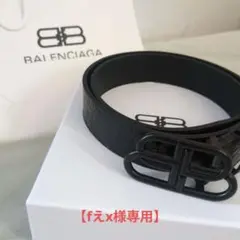 ち*ば様 Balenciaga BBロゴ クロコ型押し ベルト - メルカリ