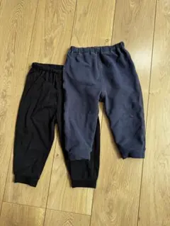 無印良品 80㎝ ジョガーパンツ 2色セット