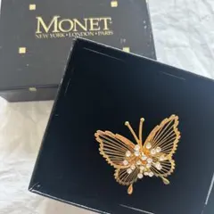 Monet 蝶のブローチ ヴィンテージのサムネイル