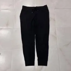 ジョガーパンツ　イージーパンツ　ブラック　スウェット　パジャマ　カジュアル　無地