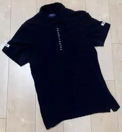 【良好】PEARLY GATES ポロシャツ ネイビー 濃紺　パーリーゲイツ