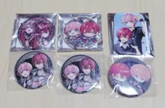 騎士XーKnightXー ばぁうくん てるとくん ペア缶バッジ