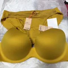 トリンプ　ブラ＆ショーツセット　E75 L イエロー