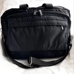 2way HIROKO KOSHINO ビジネスバッグ ボストンバック ブラック