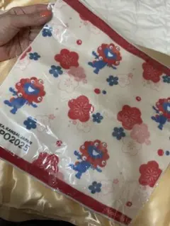 キャラクター花柄ハンカチ大阪万博2025最終値下げ