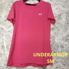 アンダーアーマー Tシャツ SM レディース ピンク