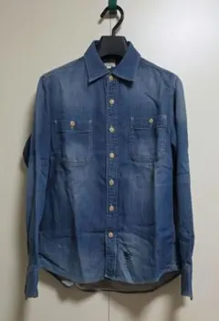 貴重【J.PRESS RED LABEL】 ダンガリーシャツ デニム　美品のサムネイル