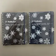 Rollbahn ノート 雪の結晶 2冊セット