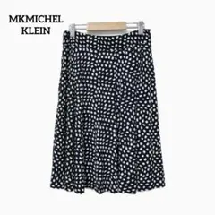エムケーミッシェルクラ MKMICHEL KLEIN【M】フレアスカート 総柄