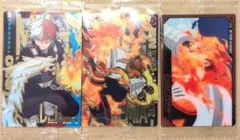 ヒロアカウエハース4カード轟焦凍、エンデヴァー　レア　ノーマルセットまとめ売り◎