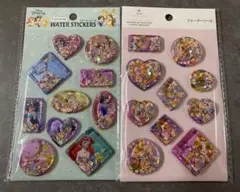 ディズニー プリンセス ウォーターシール ラプンツェル 中川翔子 2点 セット