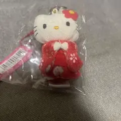 ハローキティ 着物根付け ストラップ - メルカリ