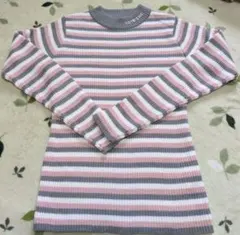 LOVETOXIC ストライプ長袖カットソー