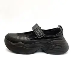 CONVERSE 31313931 24cm 厚底 メリージェーン ベルクロ 黒