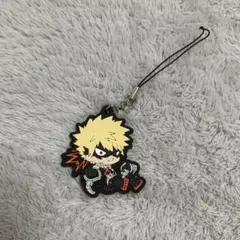 ヒロアカ　爆豪勝己　ラバーストラップ　ラバーキーホルダー