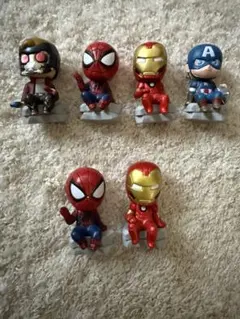 アメコミ ミニフィギュア 6体セット