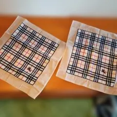 新品　BURBERRY　バスシリーズ　大判タオルハンカチ30×30